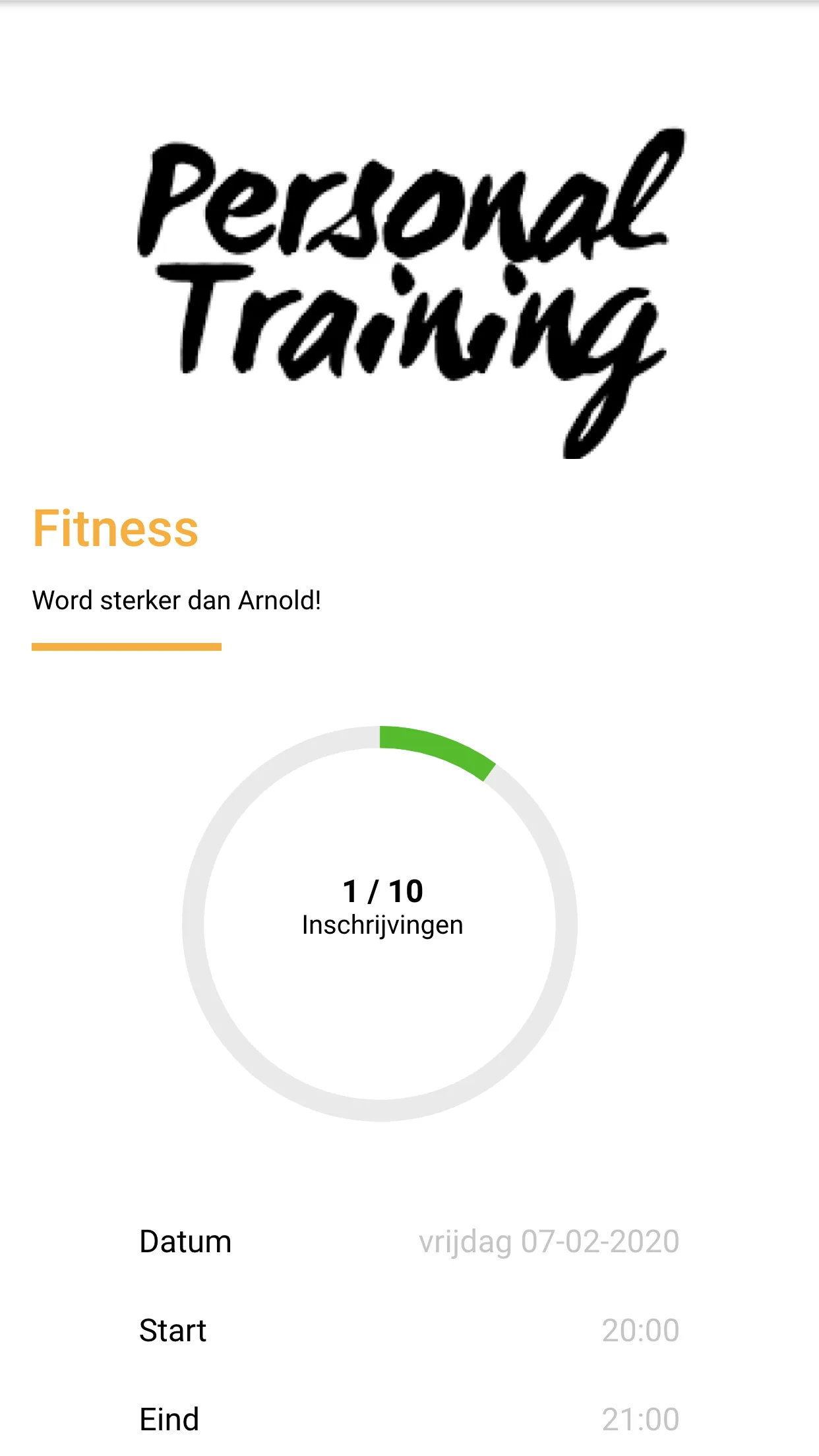 The Fit Academy | Indus Appstore | Screenshot