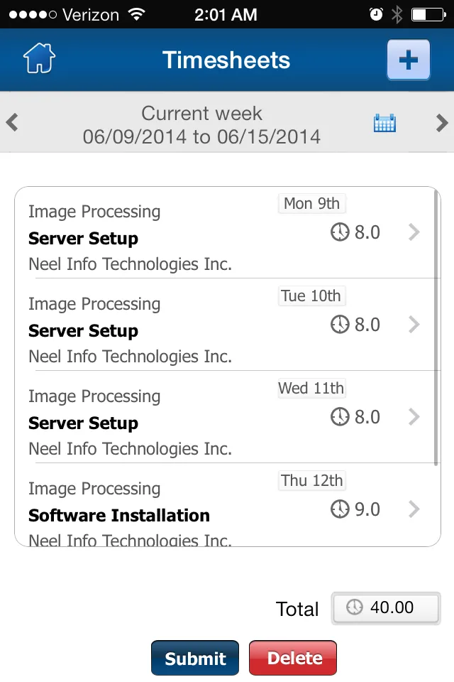 Time and Expense Tracker | Indus Appstore | Screenshot