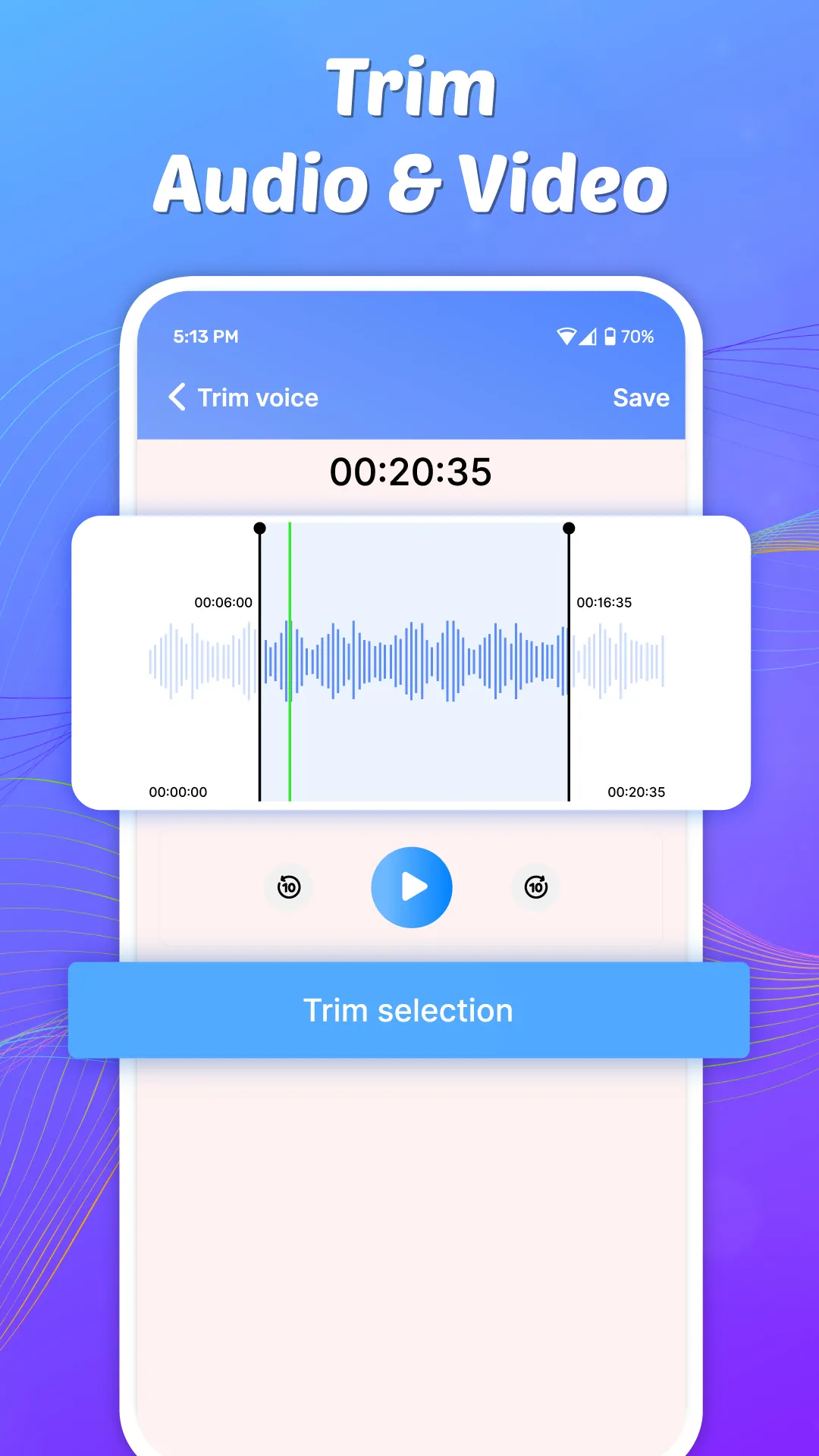 Voice Changer Male to Female | Indus Appstore | Screenshot