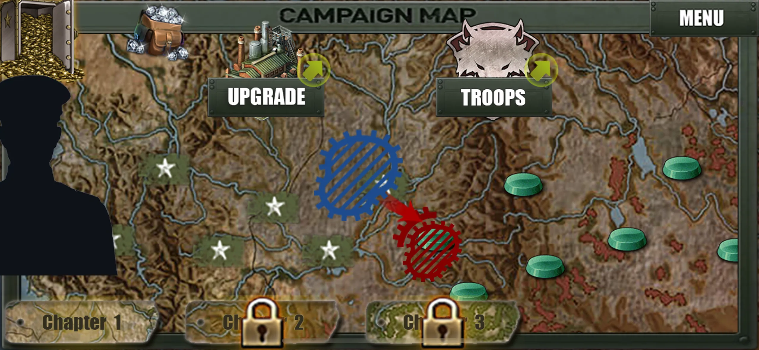 Warfare Troops WW2 Sandbox RTS | Indus Appstore | Screenshot