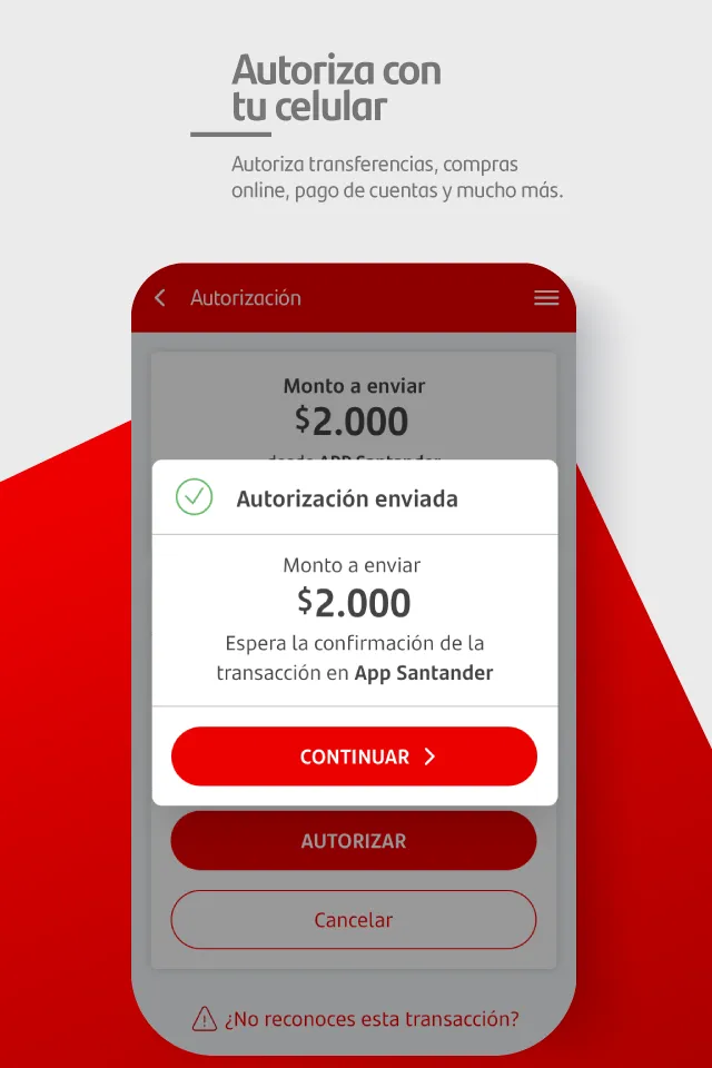 Santander PASS | Indus Appstore | Screenshot