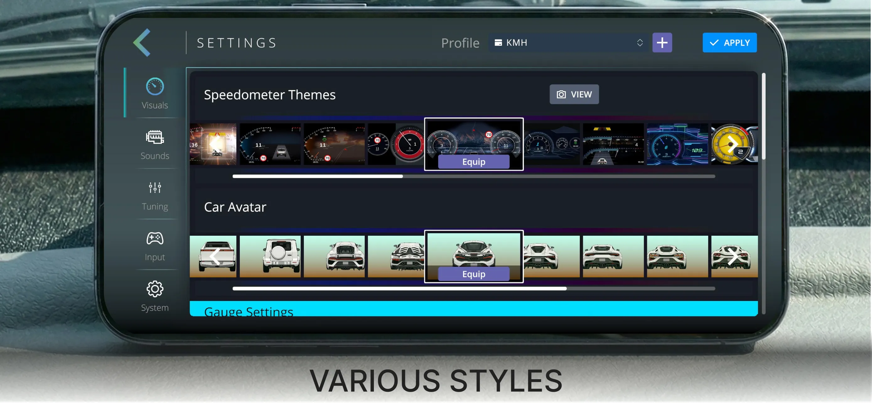 RevDashx GPS Engine Sounds | Indus Appstore | Screenshot