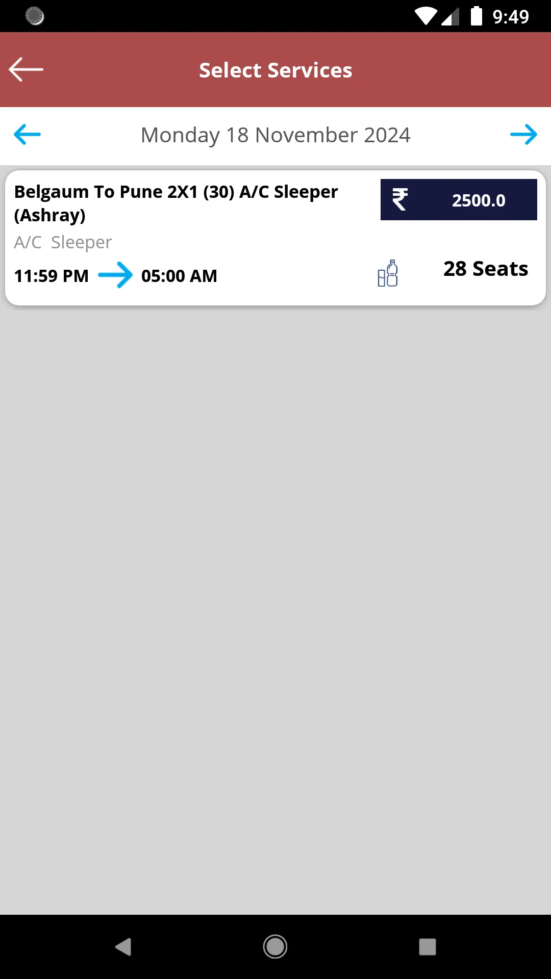 Ashray Travels | Indus Appstore | Screenshot