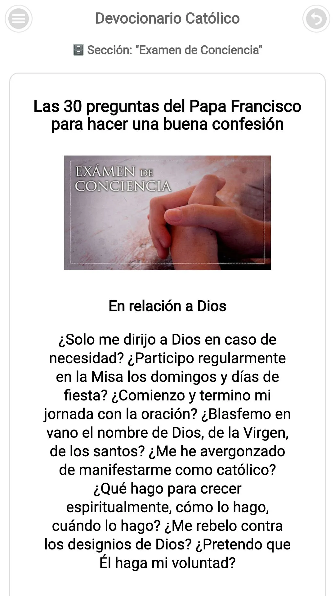 Devocionario Católico | Indus Appstore | Screenshot