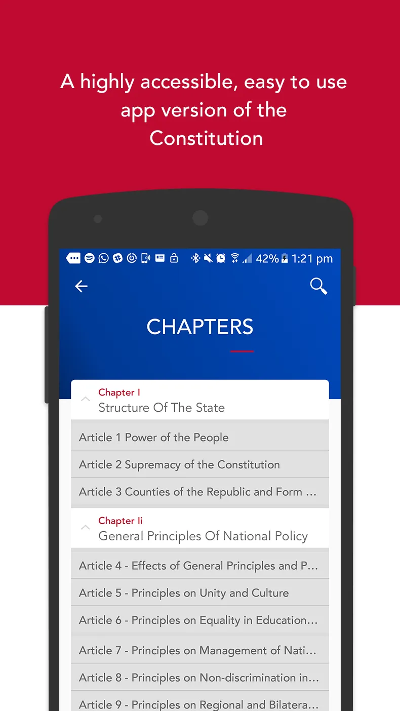 1986 Constitution of Liberia | Indus Appstore | Screenshot