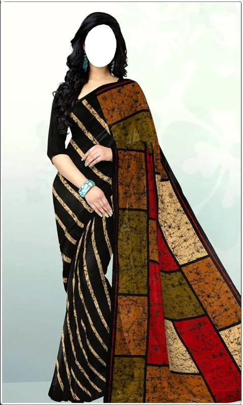 Women Cotton Sarees Photo Suit | Indus Appstore | Screenshot