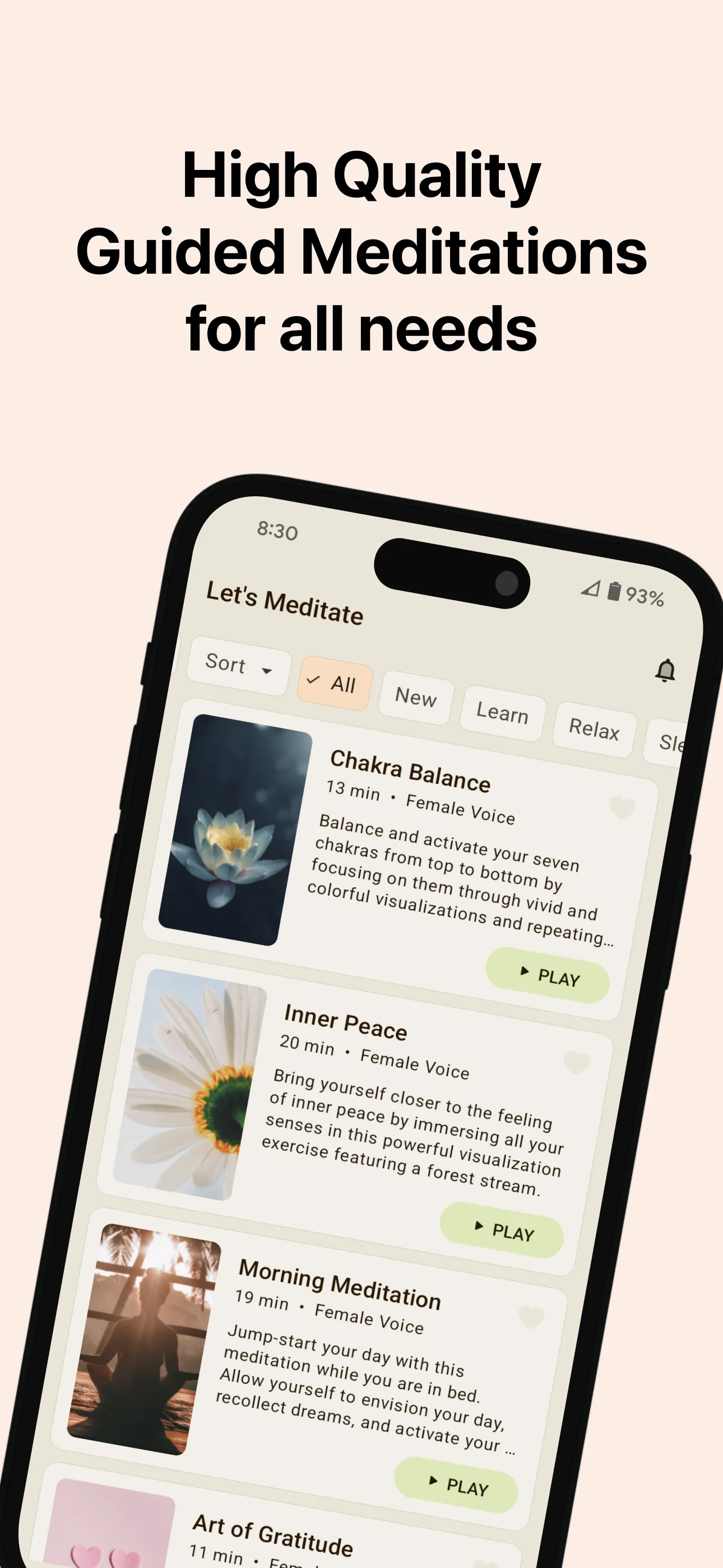 Let's Meditate: Relax & Sleep | Indus Appstore | Screenshot