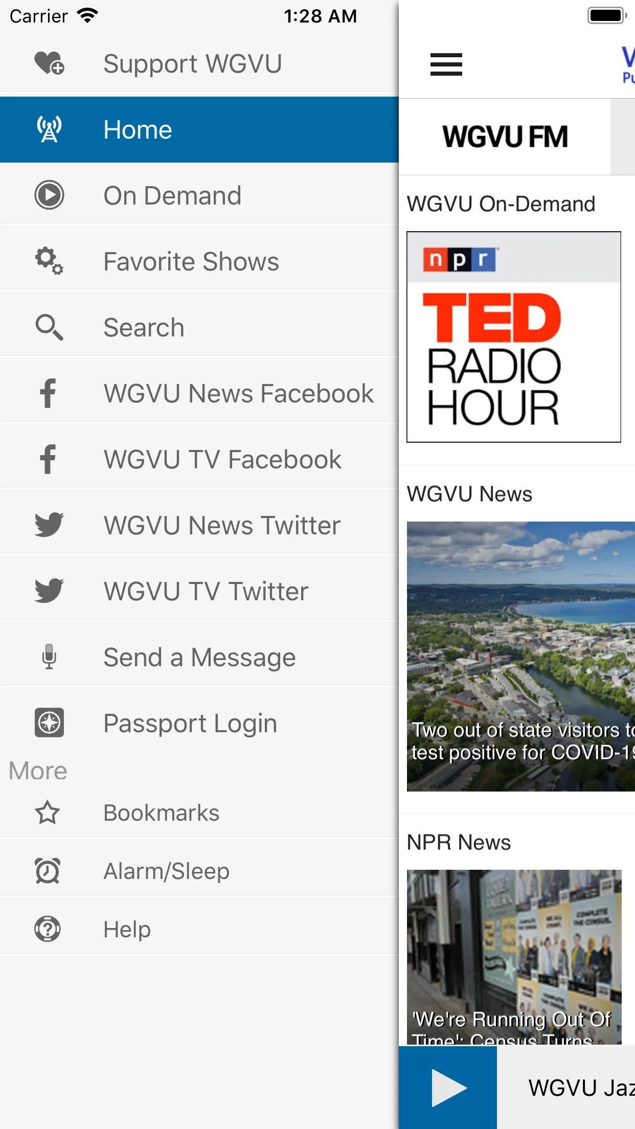 WGVU Public Radio App | Indus Appstore | Screenshot