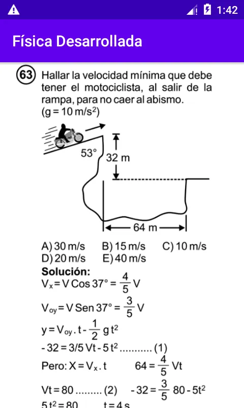 Física Problemas Desarrollados | Indus Appstore | Screenshot