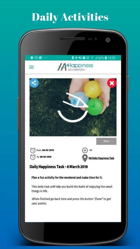 Happiness Accelerator | Indus Appstore | Screenshot