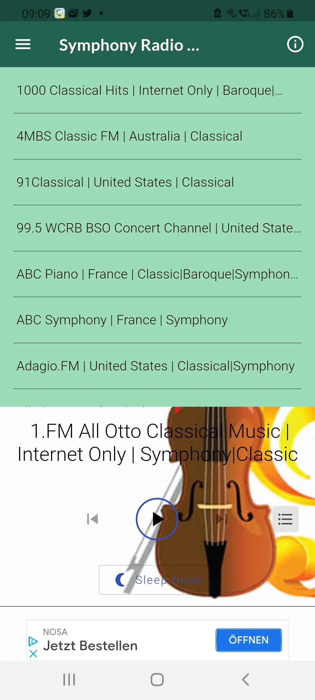 Symphony Music Radio Stations | Indus Appstore | Screenshot