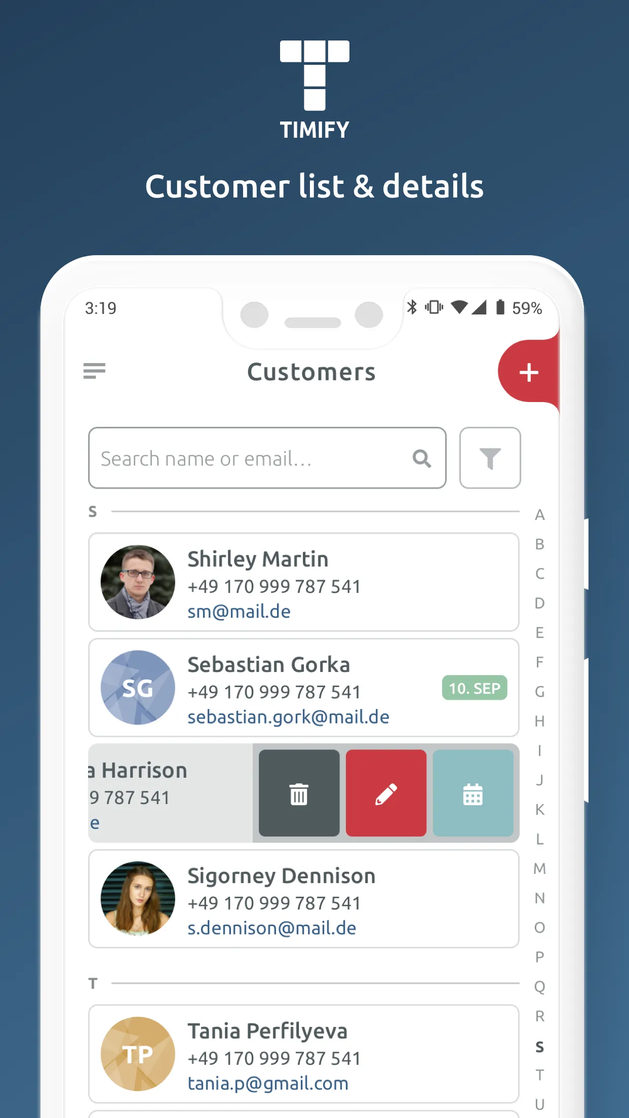 TIMIFY Mobile | Indus Appstore | Screenshot