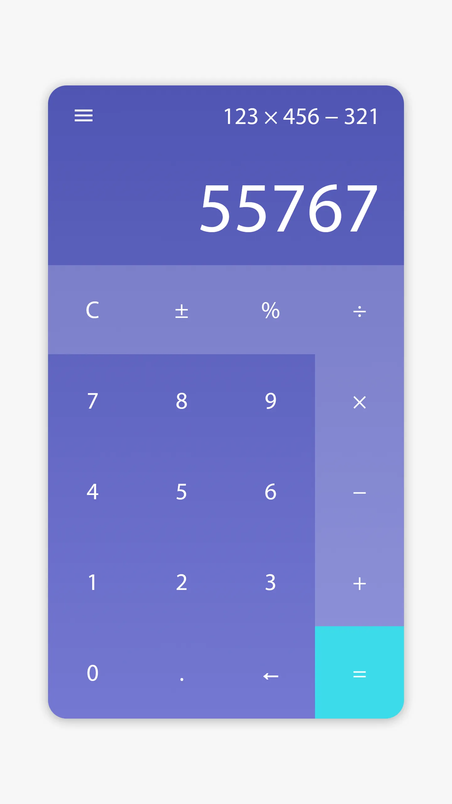 Minimal Calculator | Indus Appstore | Screenshot