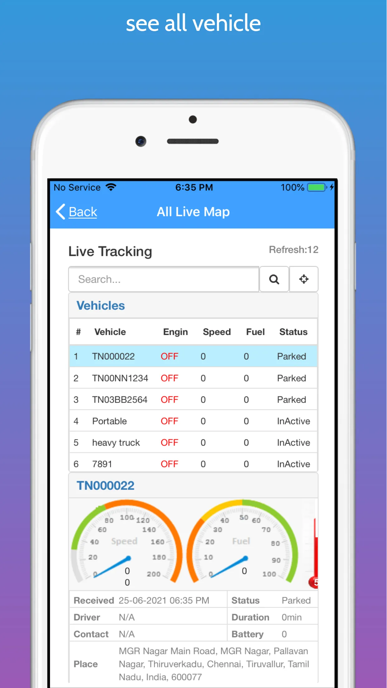 RapidGPS Advanced GPS Tracker | Indus Appstore | Screenshot