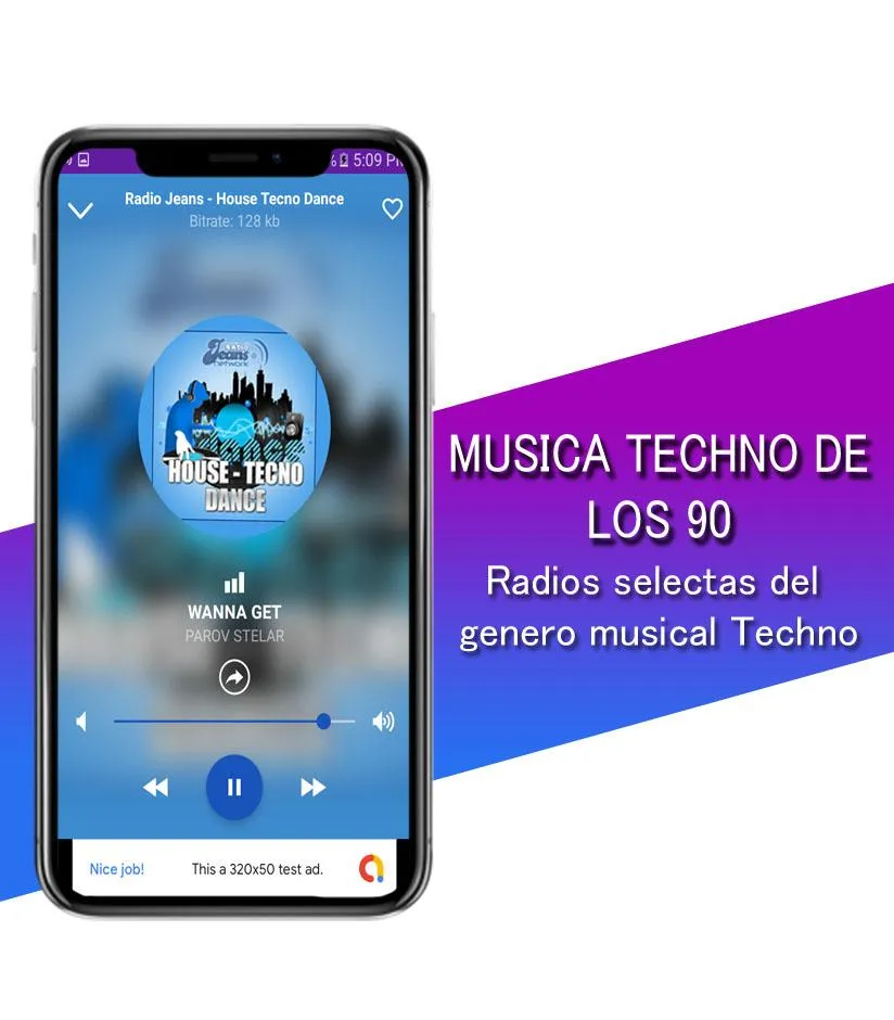 Music Techno delos 90 | Indus Appstore | Screenshot