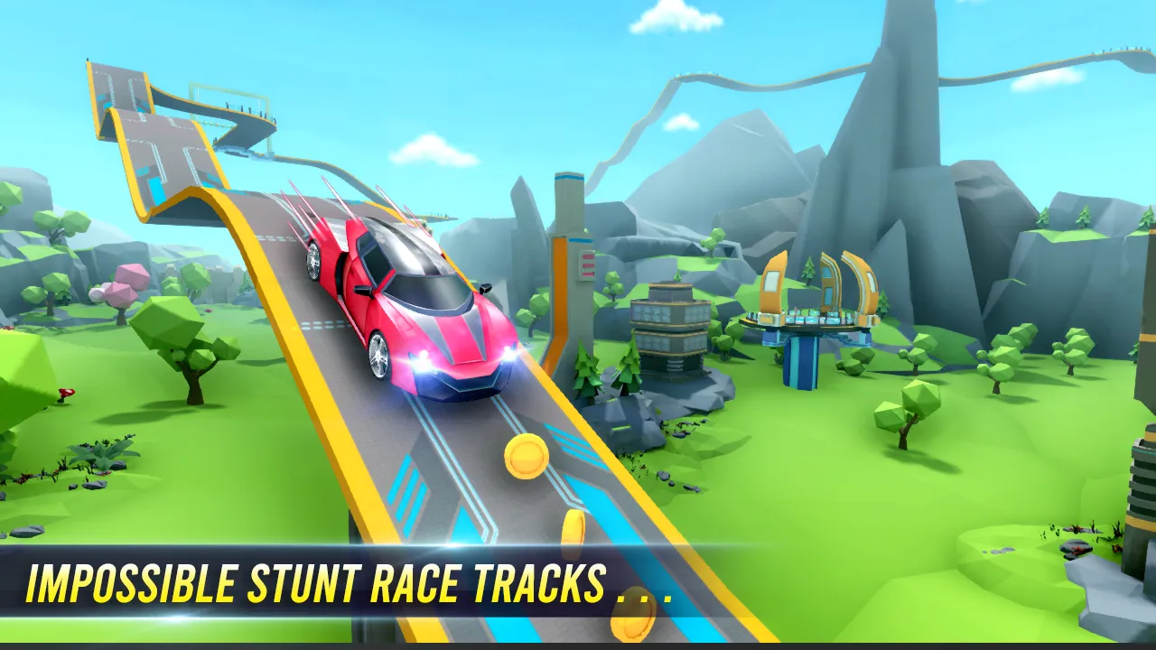 Mega Ramps: Stunt car racing | Indus Appstore | Screenshot