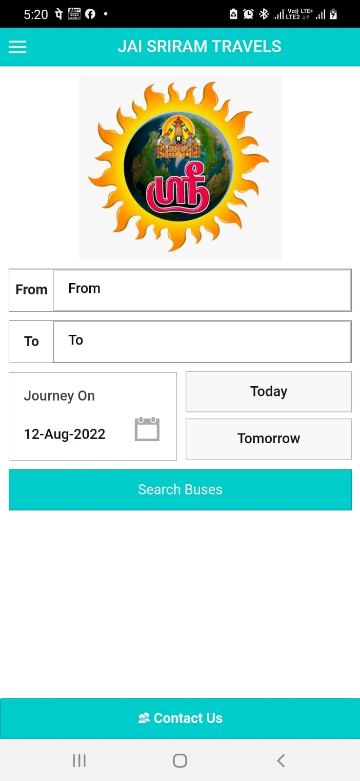 JAI SRIRAM TRAVELS | Indus Appstore | Screenshot