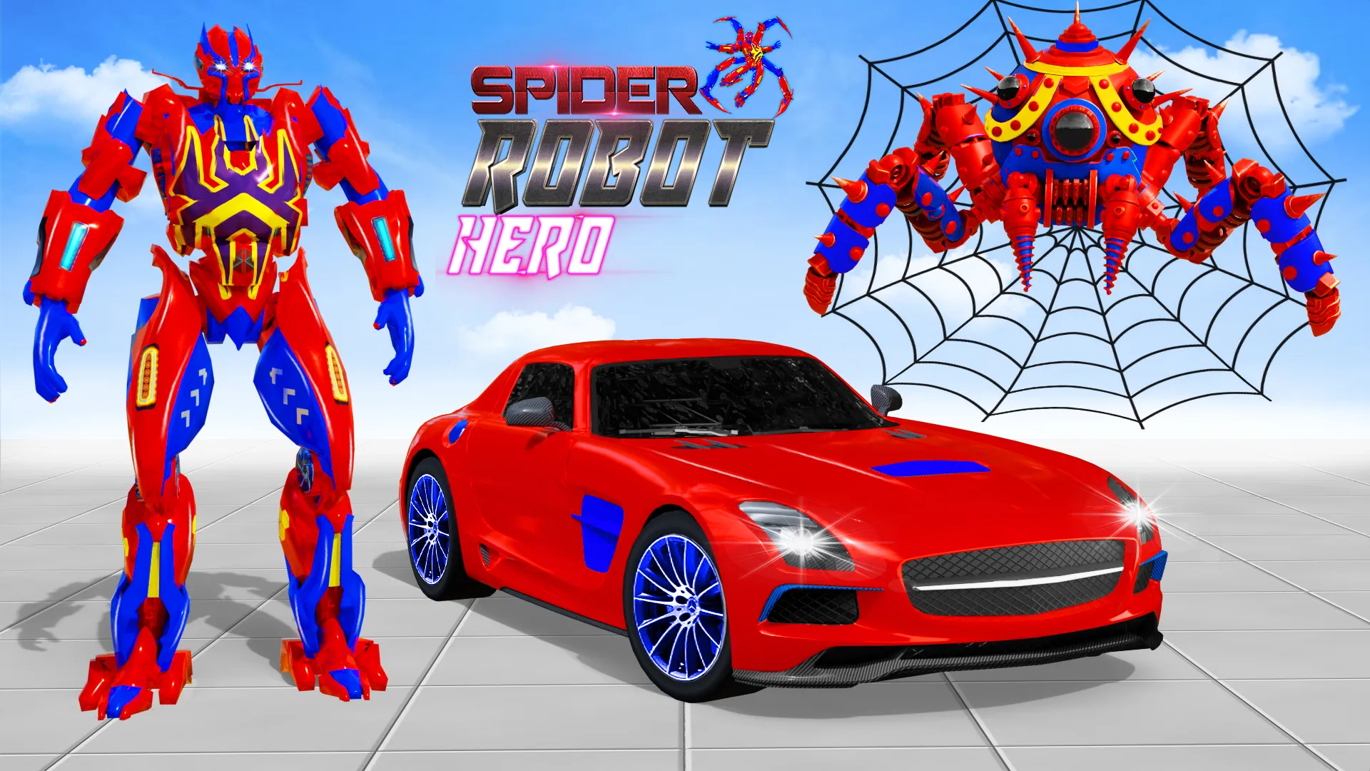 Spider Robot Car Driving Games | Indus Appstore | Screenshot