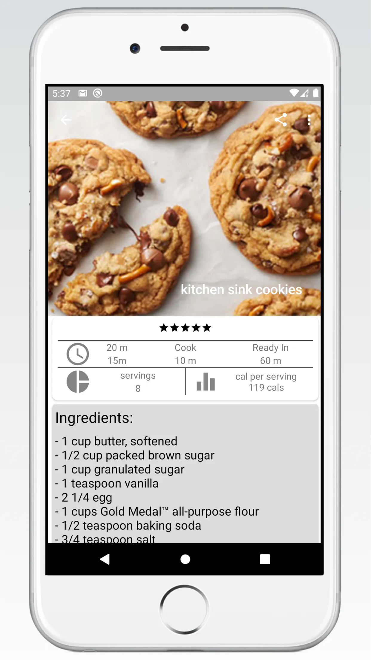 Tasty cookie recipes at home | Indus Appstore | Screenshot