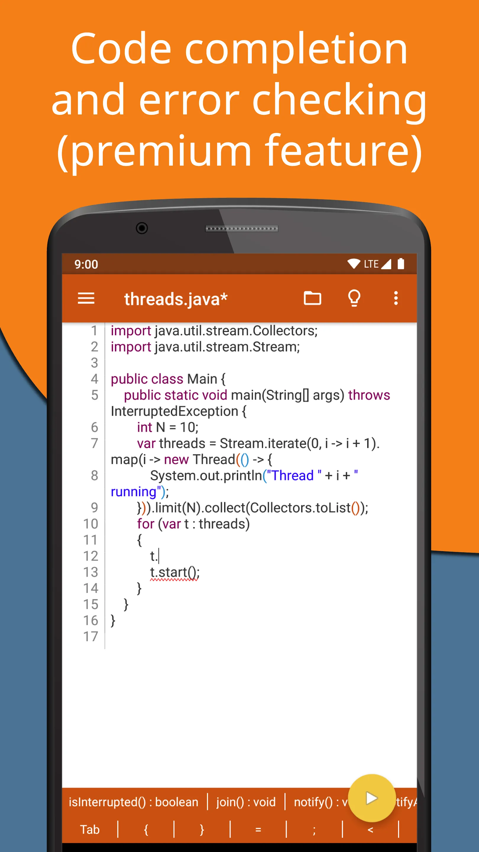 Jvdroid - IDE for Java | Indus Appstore | Screenshot