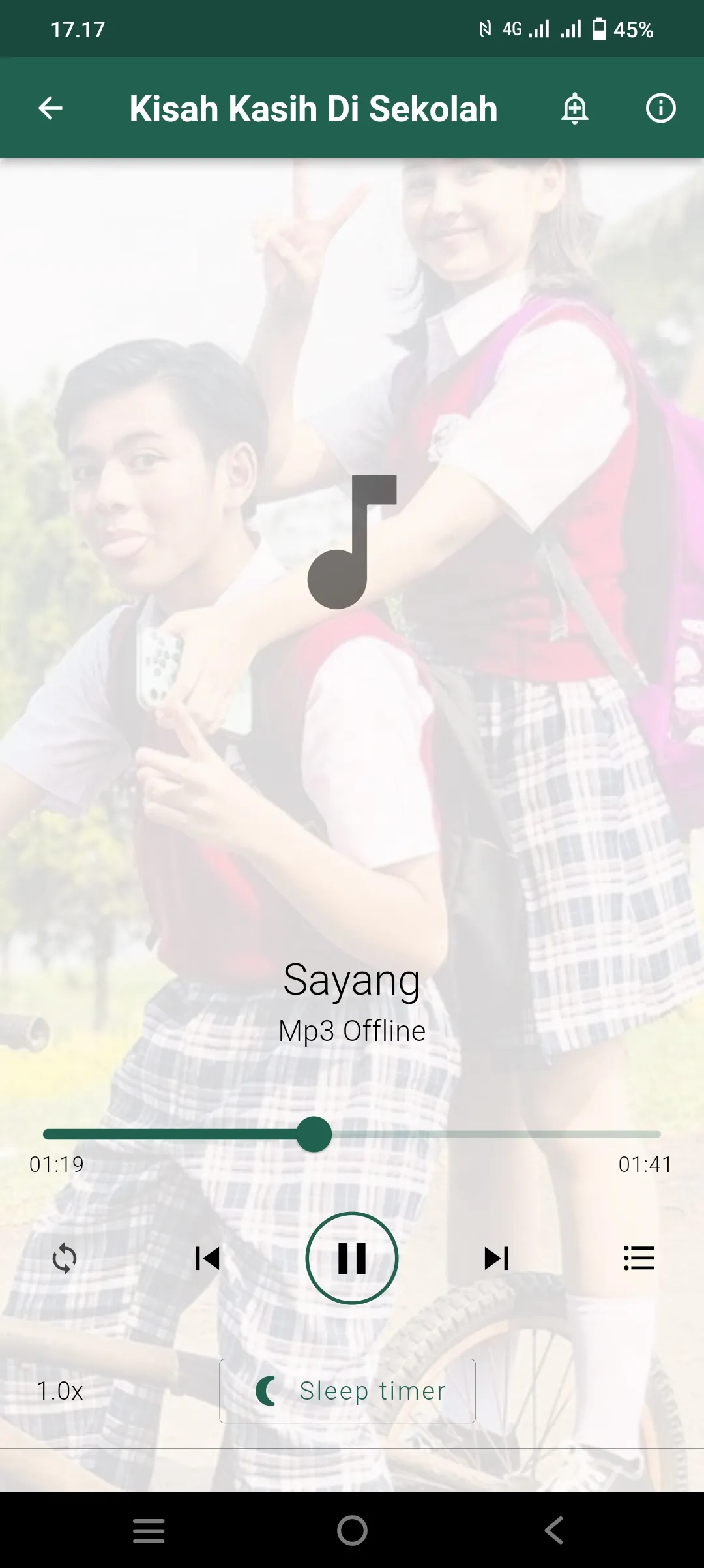 Sayang ost Dari Jendela SMP | Indus Appstore | Screenshot