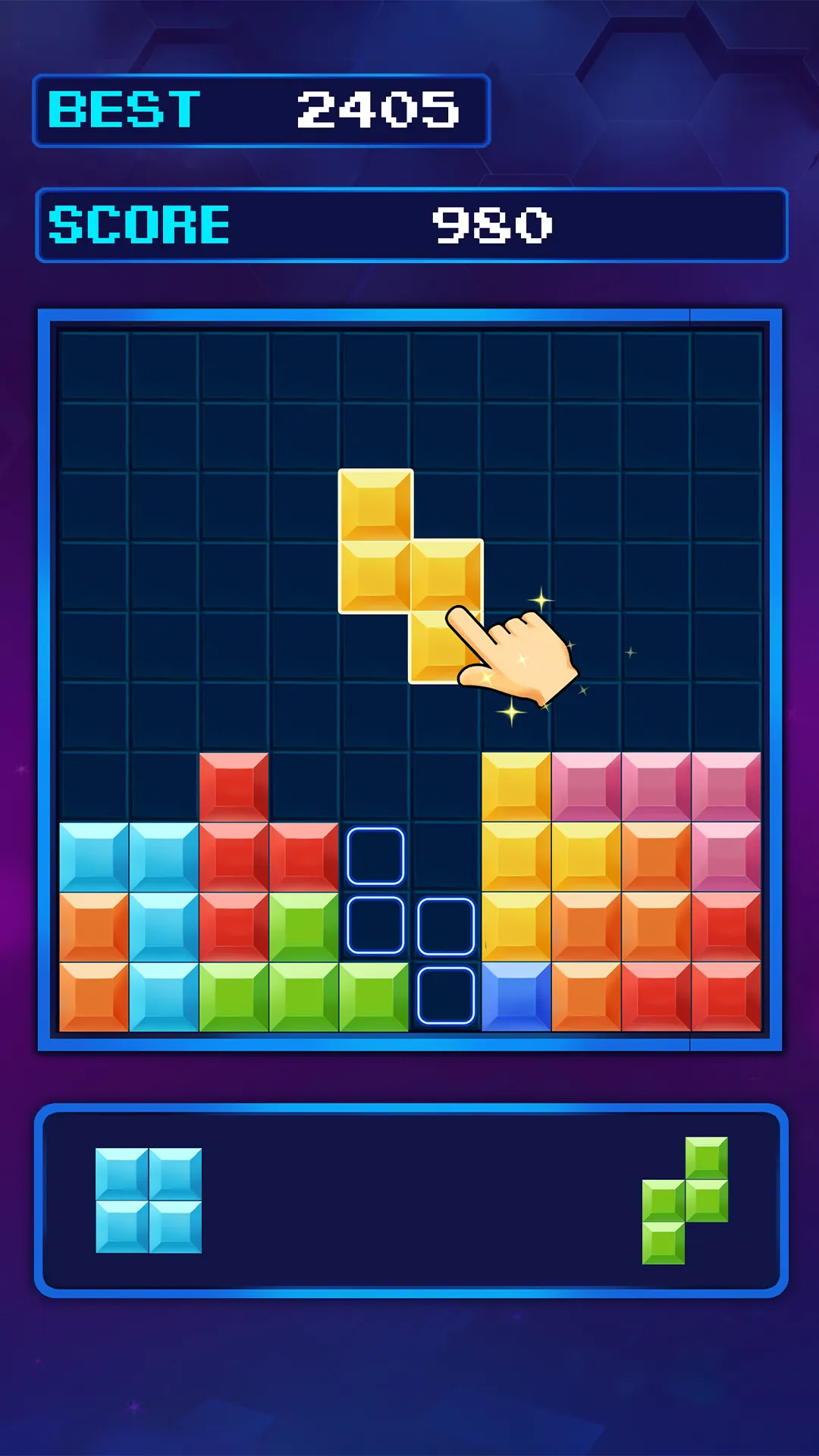 Block Puzzle Brick 1010 | Indus Appstore | Screenshot