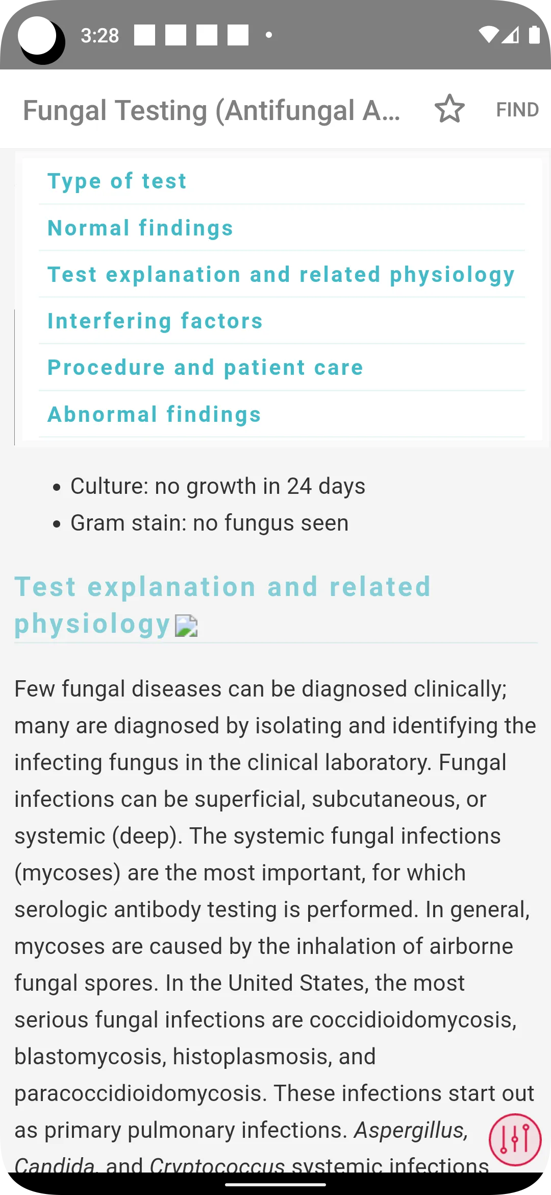 Mosby’s Diag & Lab Test Ref | Indus Appstore | Screenshot