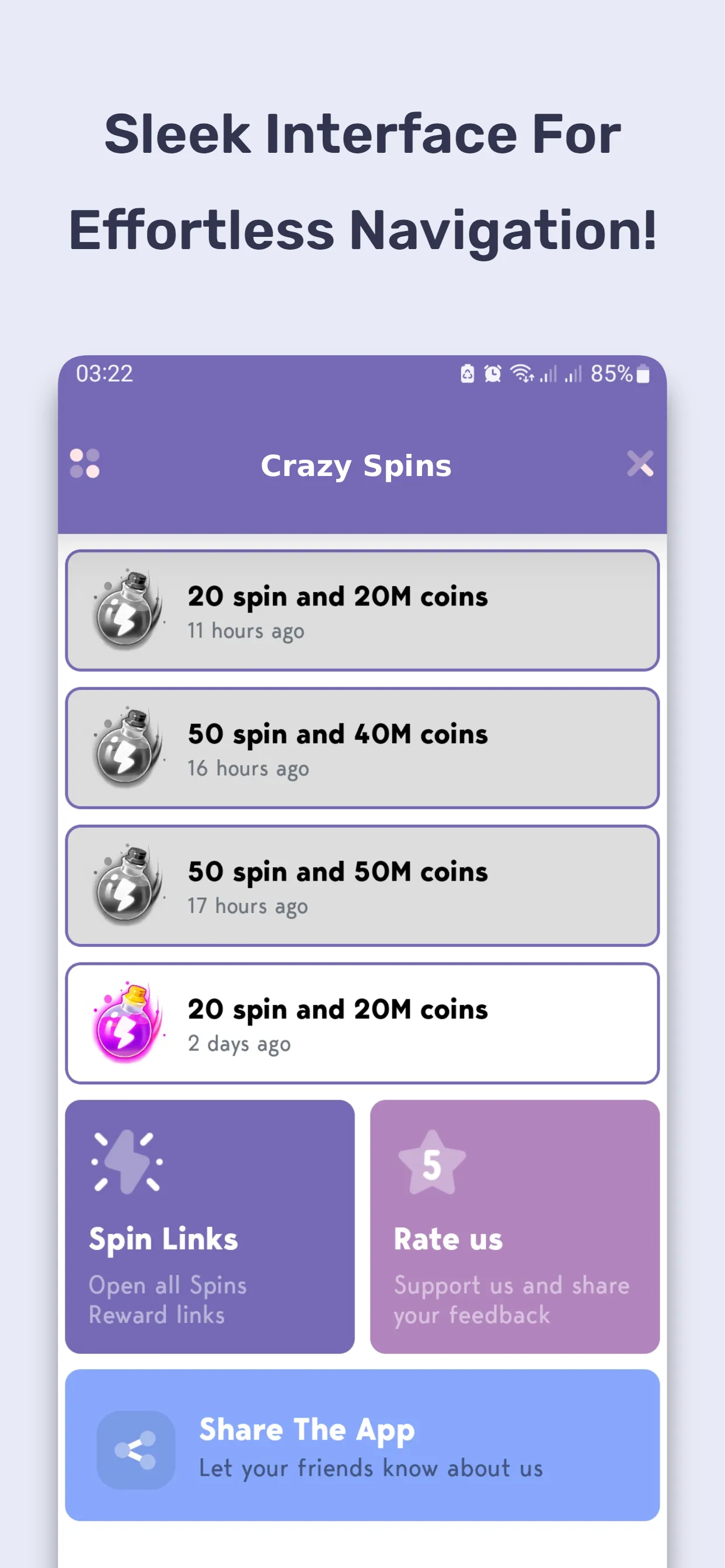 Spins & Rewards for Crazy Fox | Indus Appstore | Screenshot