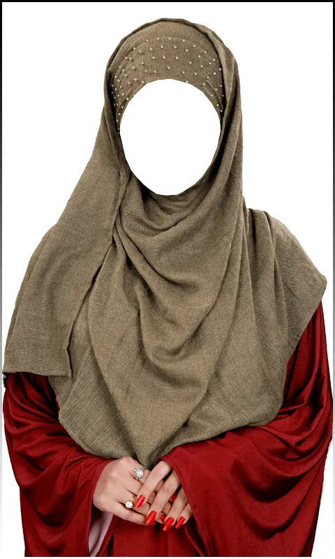 Hijab Women Scarf Photo Suit | Indus Appstore | Screenshot