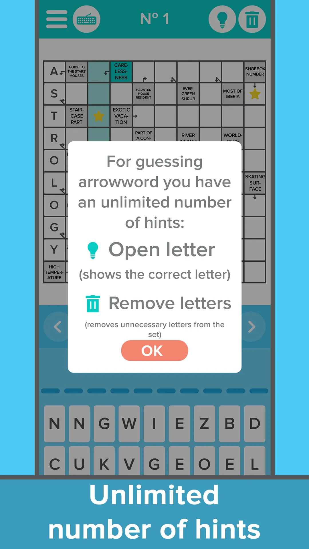 Crossword: Arrowword puzzles | Indus Appstore | Screenshot