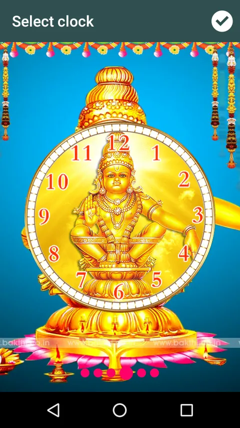 Ayyappa Clock Live Wallpaper | Indus Appstore | Screenshot