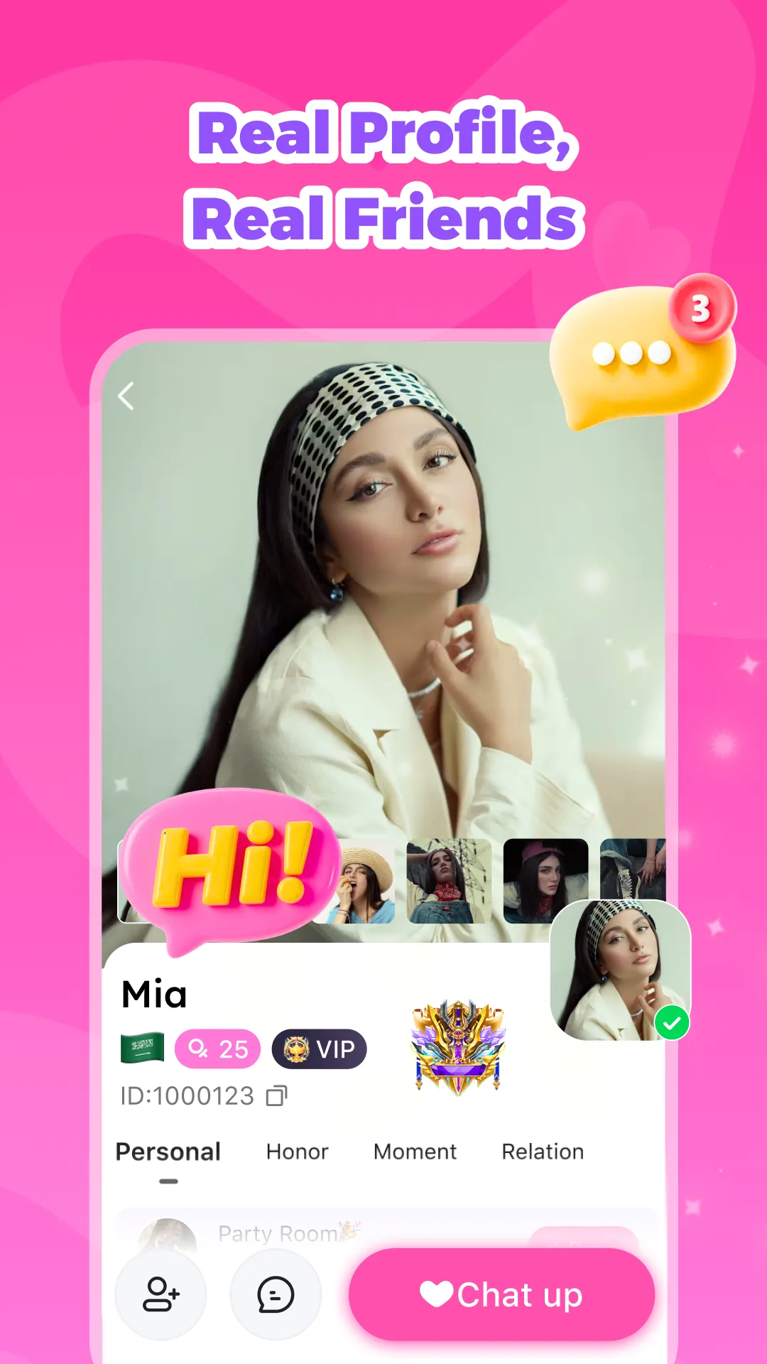 Yoki-Real Chat&Party | Indus Appstore | Screenshot