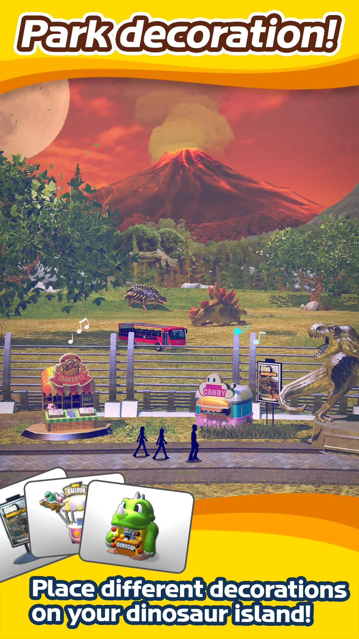 Dino Tycoon: Raising Dinosaurs | Indus Appstore | Screenshot