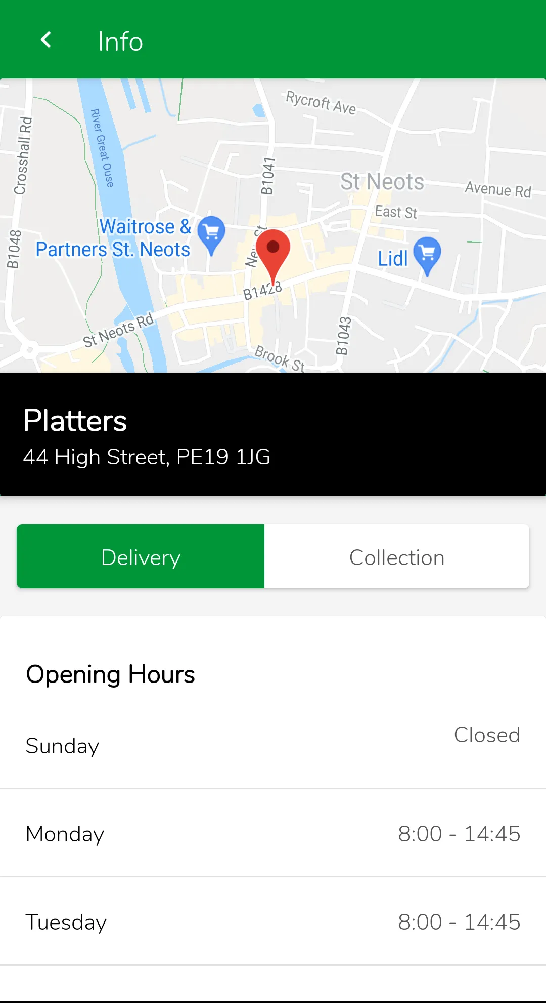 Platters St Neots | Indus Appstore | Screenshot