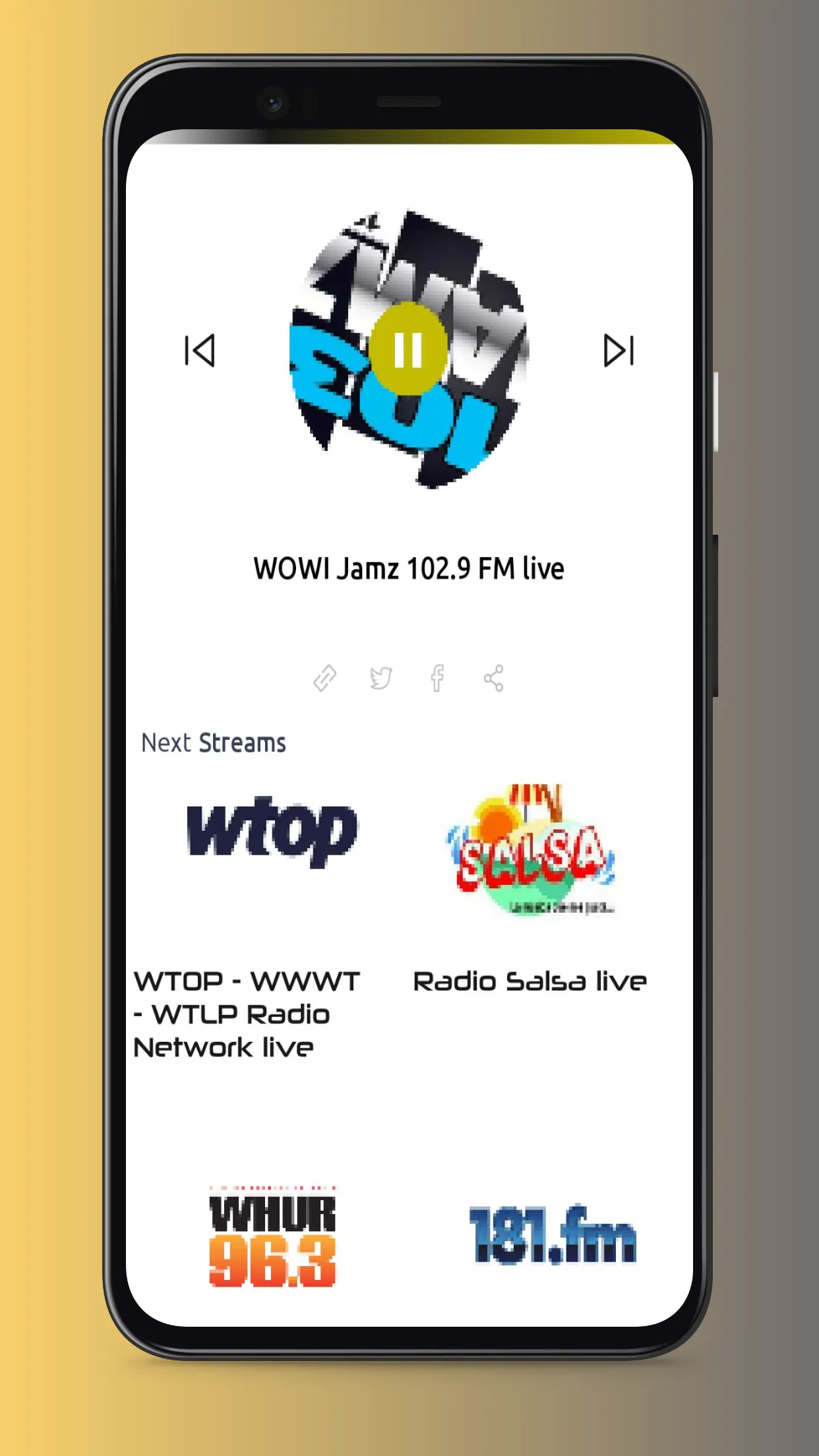 Radio Virginia: Radio Stations | Indus Appstore | Screenshot