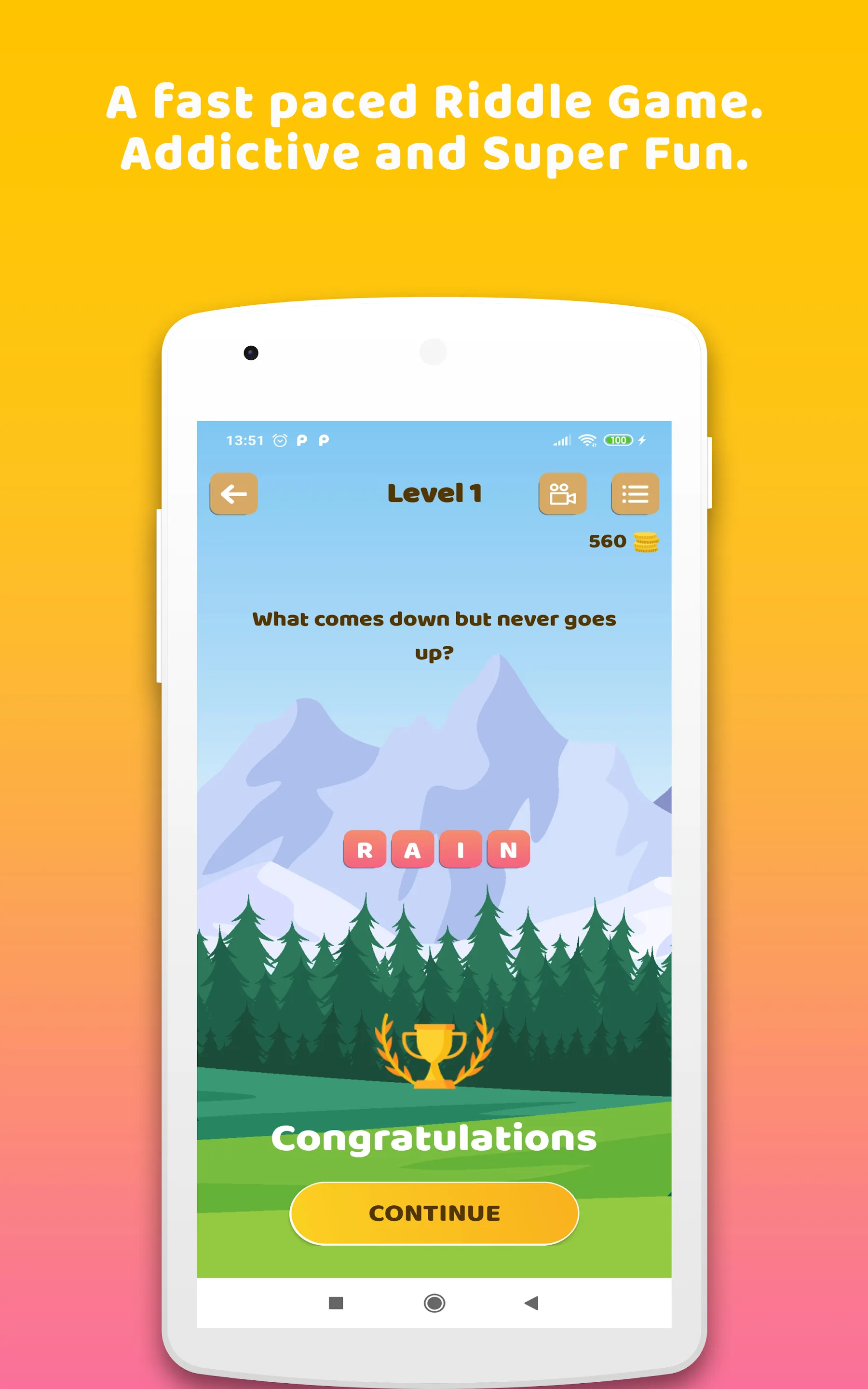 Word Riddles - Fun Puzzle Game | Indus Appstore | Screenshot