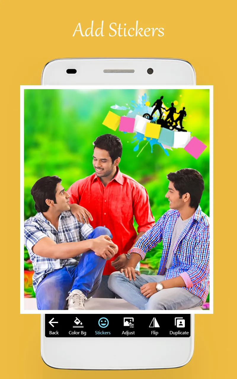 Friendship photo editor frames | Indus Appstore | Screenshot