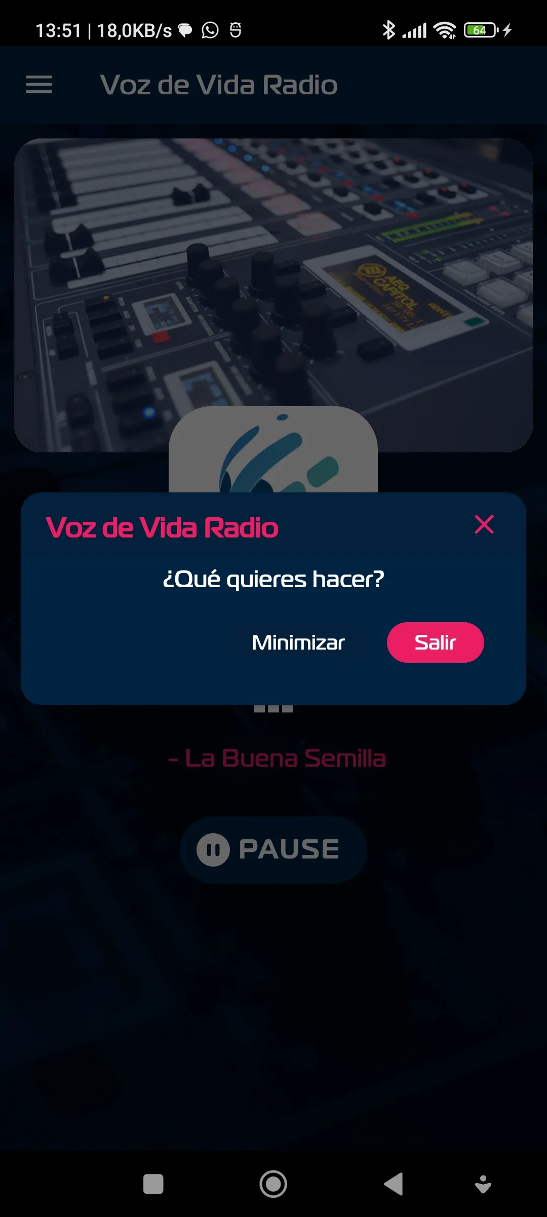 Voz de Vida Radio | Indus Appstore | Screenshot