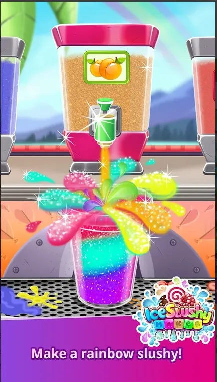 Ice Slushy Maker Rainbow Desse | Indus Appstore | Screenshot