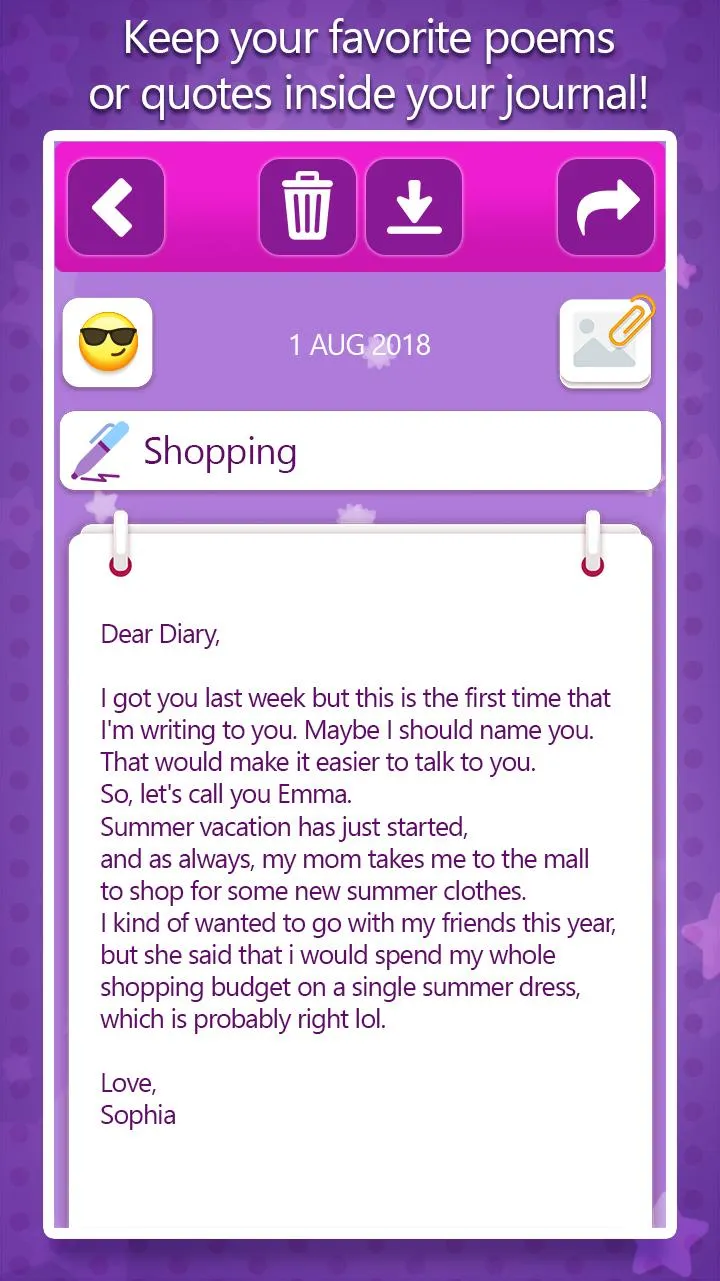 Journal With Lock Secret Diary | Indus Appstore | Screenshot