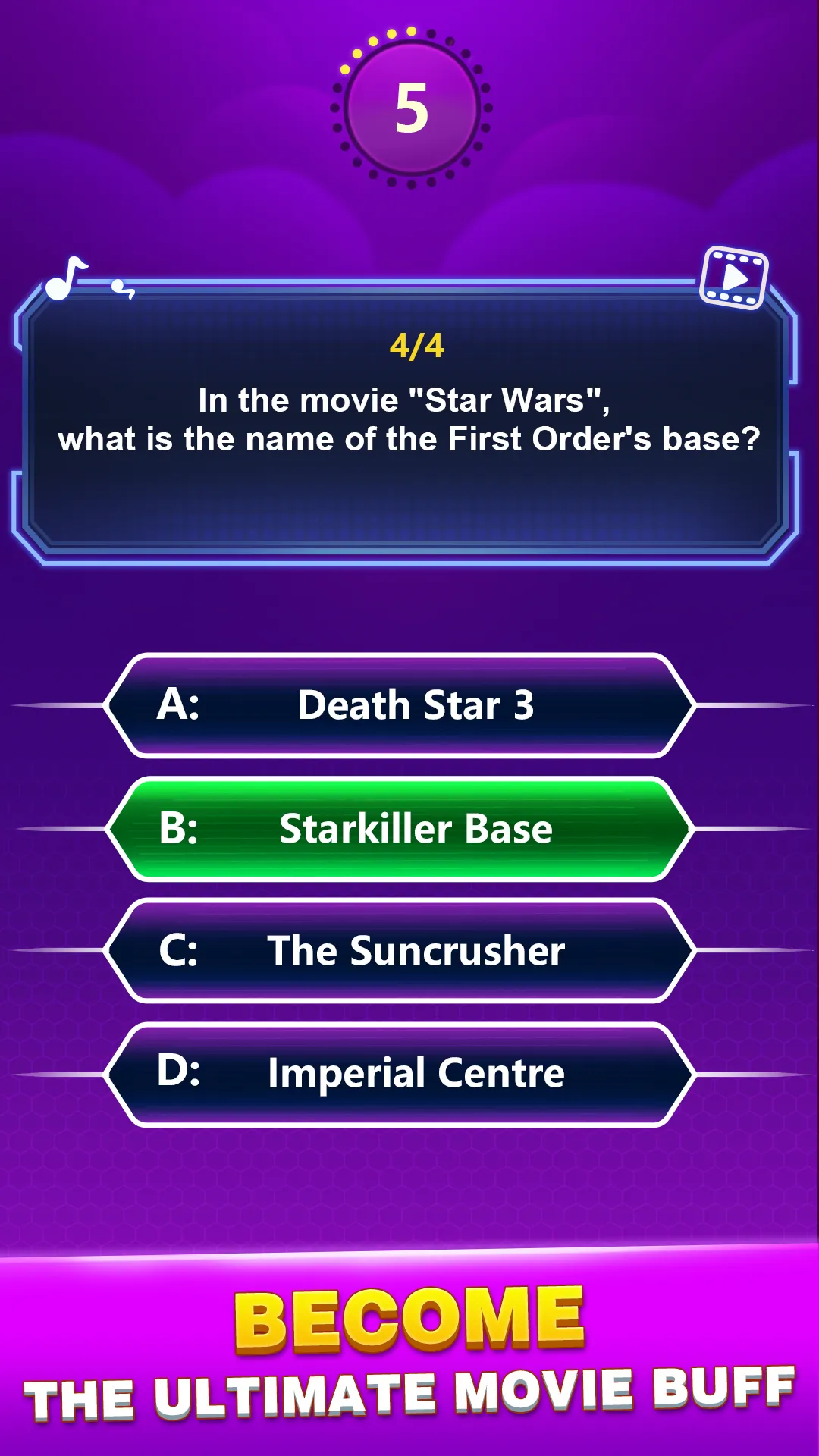 Movie Trivia - Quiz Puzzle | Indus Appstore | Screenshot