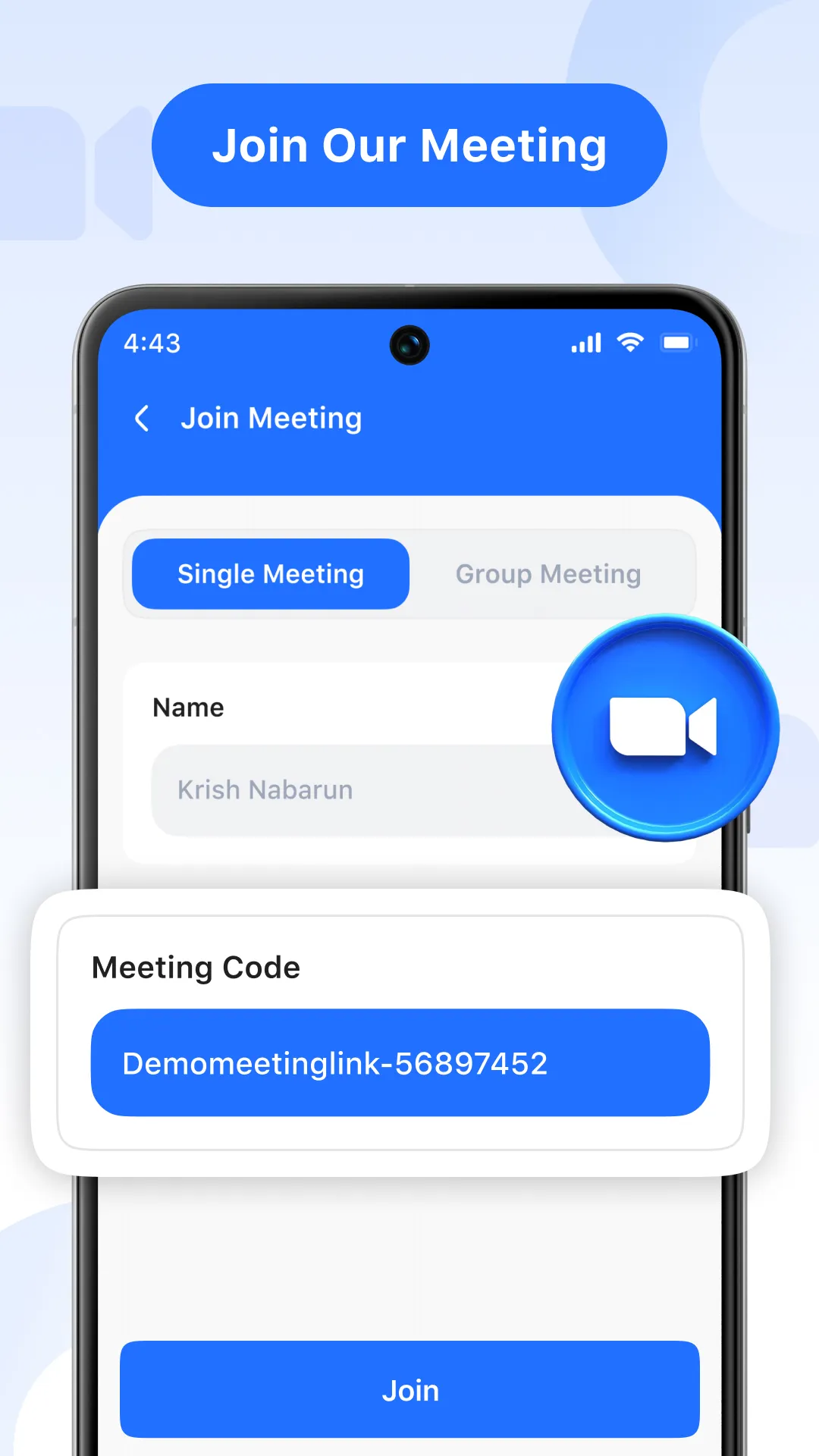 Video Meeting | Indus Appstore | Screenshot
