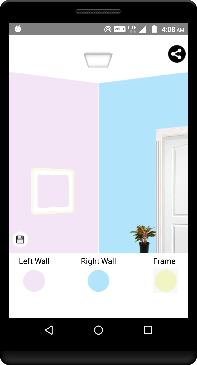 Wall Color Selection - BEST | Indus Appstore | Screenshot