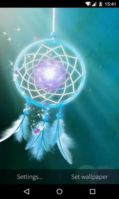 3D Dream Catcher  Wallpaper | Indus Appstore | Screenshot