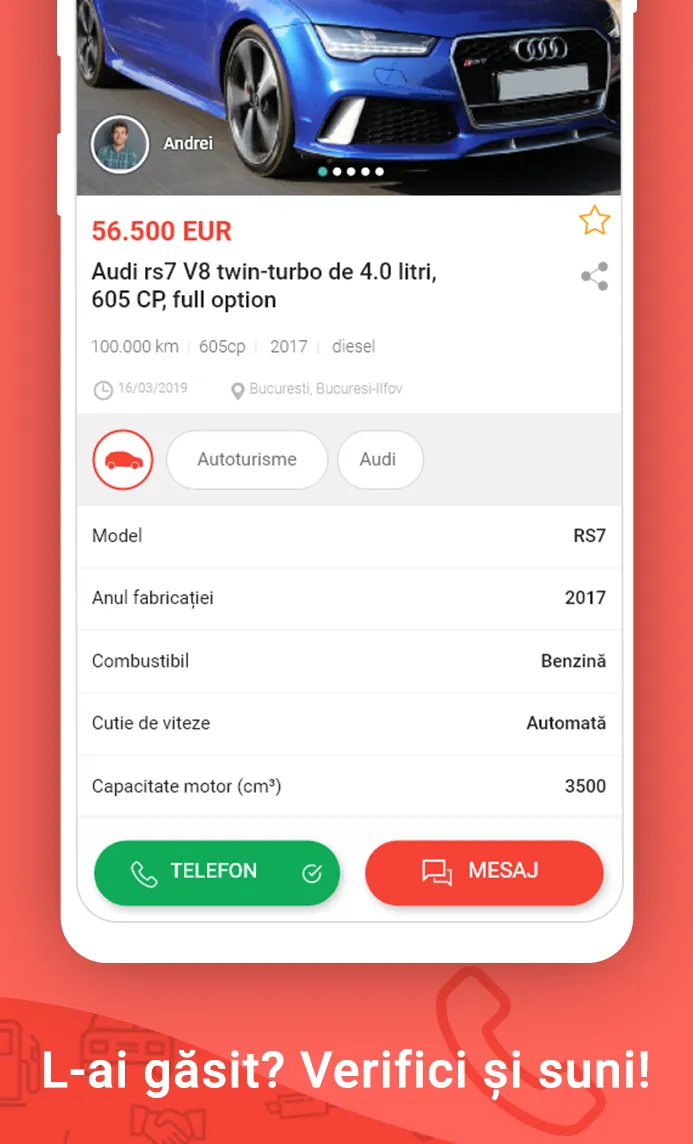 CarZZ - Anunturi Auto | Indus Appstore | Screenshot