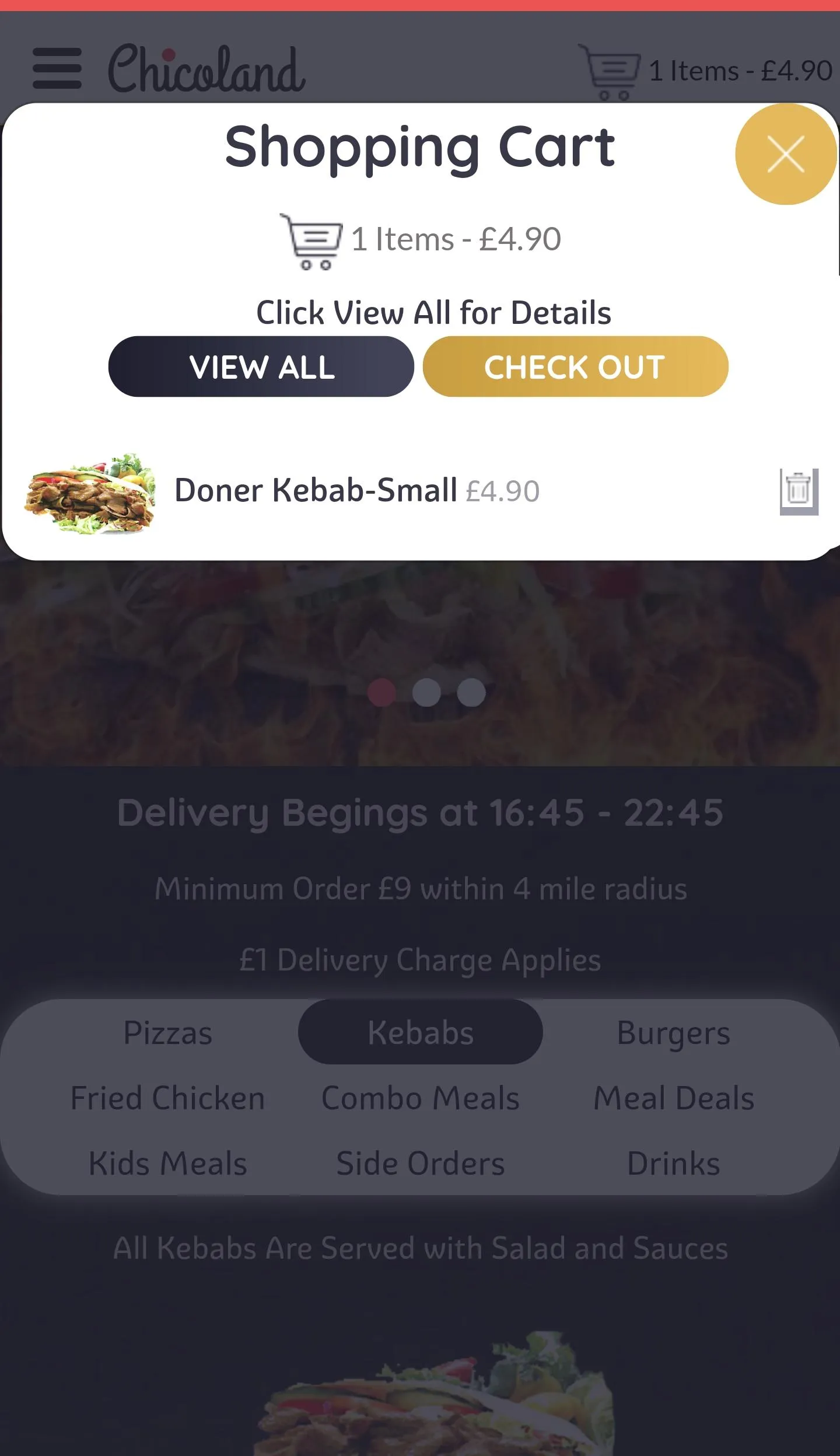 Chicoland Pizzas Kebabs | Indus Appstore | Screenshot