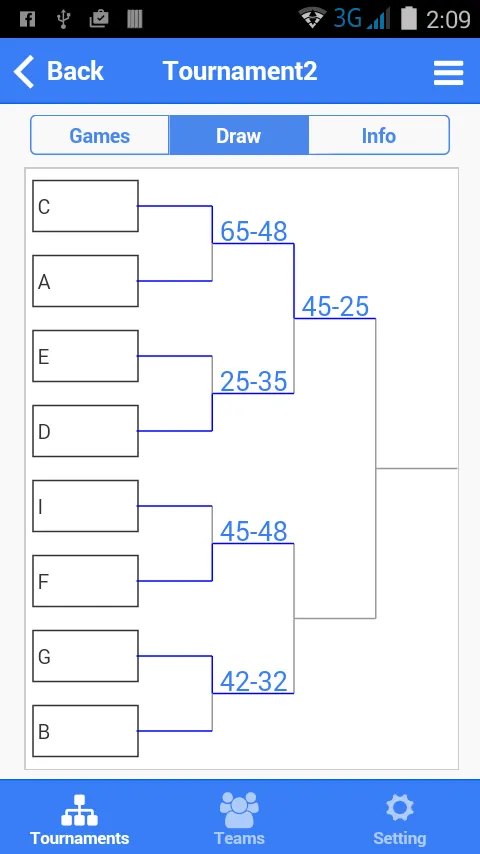 Basketball Tournament Maker | Indus Appstore | Screenshot