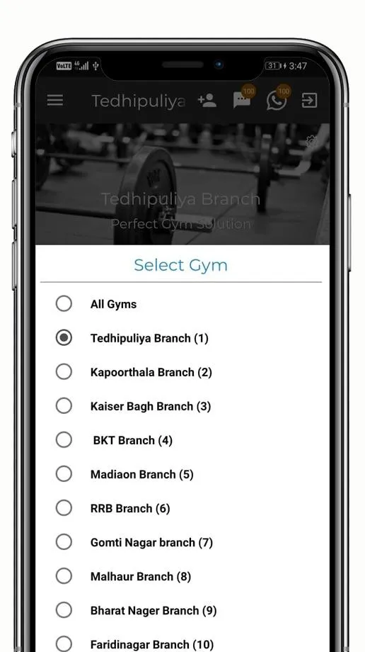 Olympia Fitness Zone | Indus Appstore | Screenshot