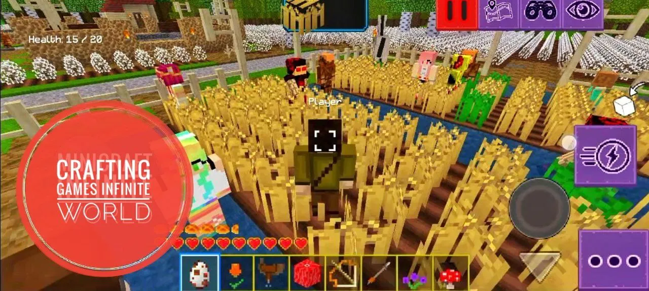 Crafting Games Infinite World | Indus Appstore | Screenshot