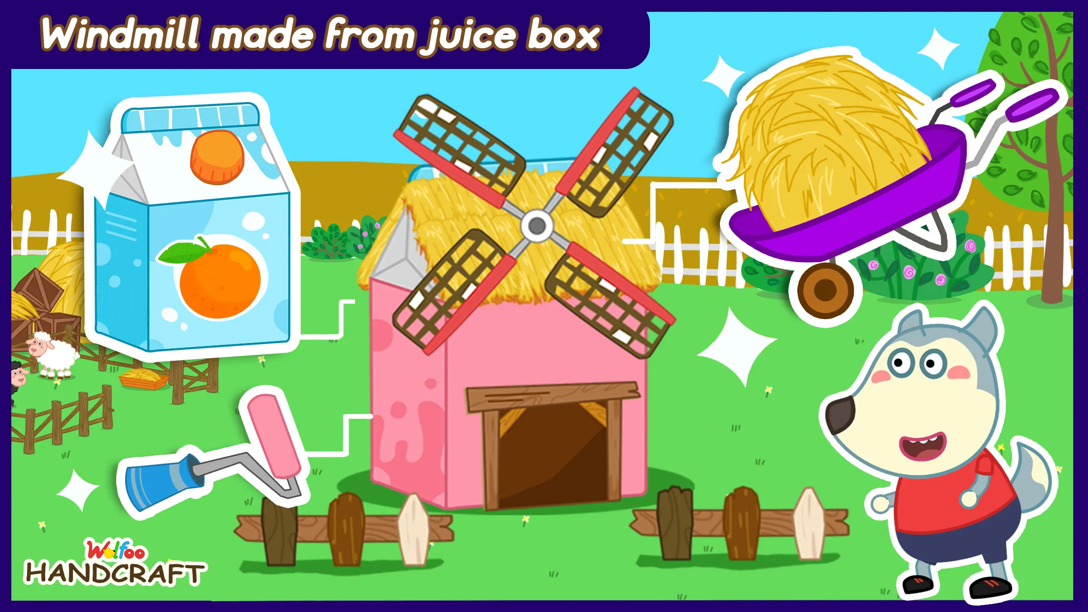 Wolfoo Making Crafts -Handmade | Indus Appstore | Screenshot